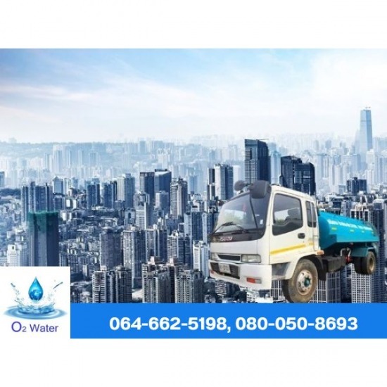 Bangkok water supply truck