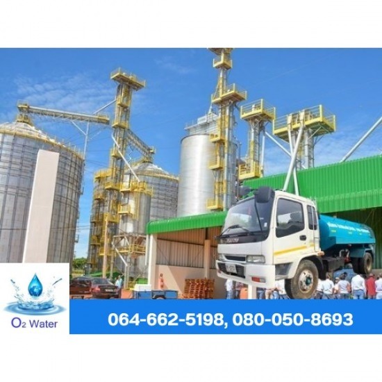 Factory water supply truck