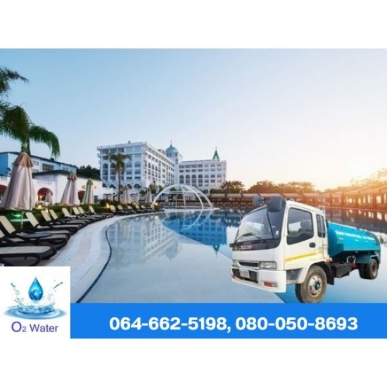 Swimming pool water refill service - O2 WATER 2020