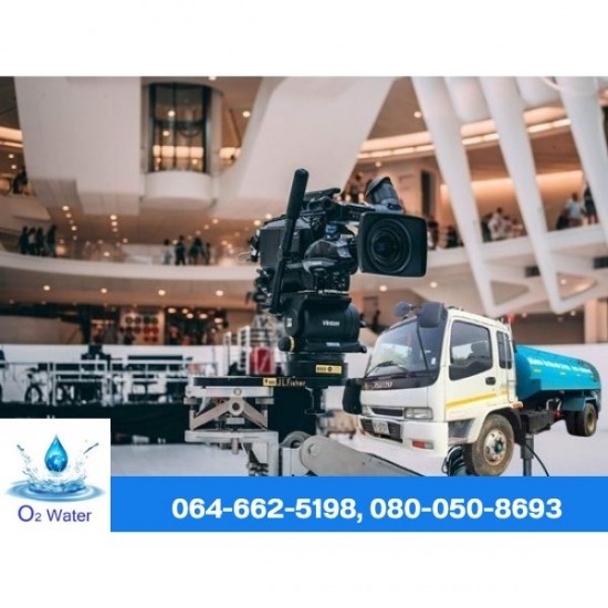 Service to make a rain effect for a movie set - O2 WATER 2020