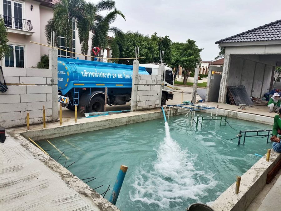 บริการรถน้ำประปา 24 ชั่วโมง